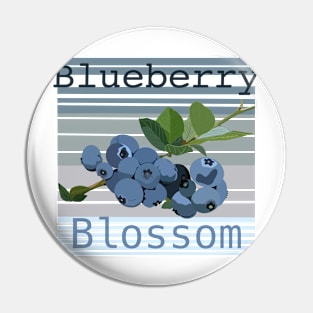 Blueberry Blossom Pin