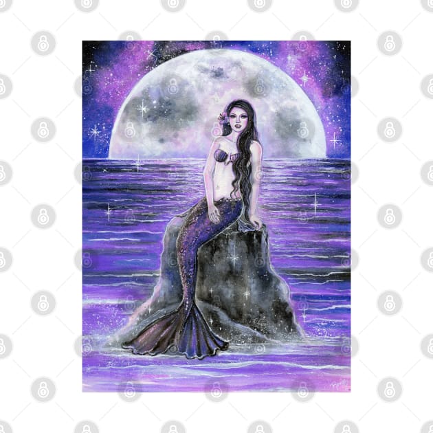 Galaxy Mermaid art by Renee L Lavoie by ReneeLLavoie