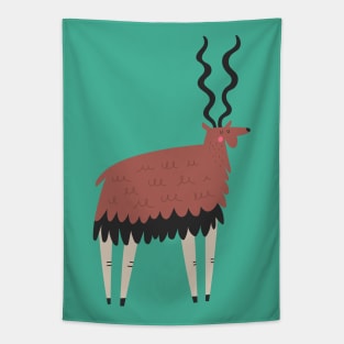 Abstract Antelope Tapestry