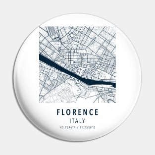 florence simple map Pin