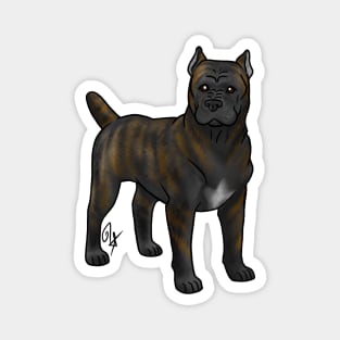 Dog - Cane Corso - Cropped Brindle Magnet