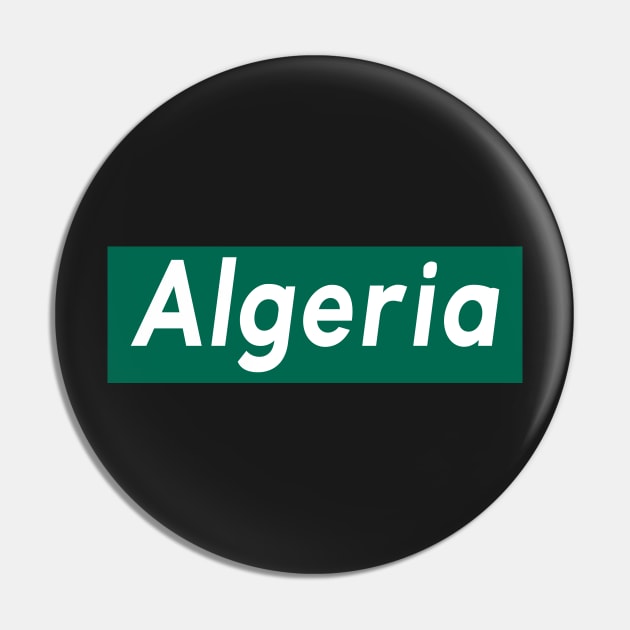 Algeria Pin by lounesartdessin