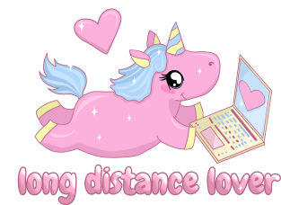 Long Distance Lover Magnet