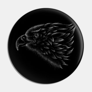 Eagle raven crow eagles US USA falcon magic t shirt t-shirt Pin