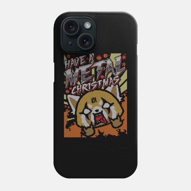 Metal Christmas Phone Case by boltfromtheblue