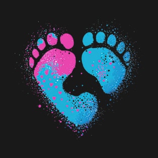 My heart just melted seeing these tiny footprints T-Shirt