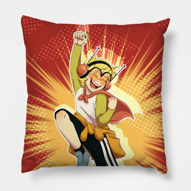 Kid Cosmic💥 Pillow by Doutarina