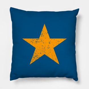 Yellow Star Emoji Pillow