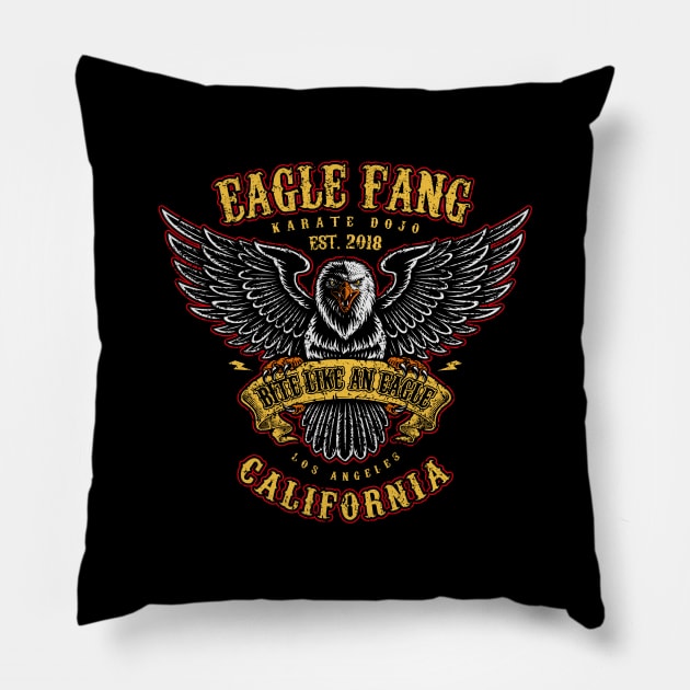 Eagle Fang Club Patch Pillow by Olipop