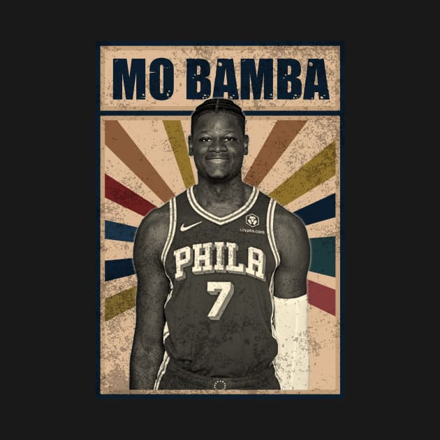 Philadelphia 76ers Mo Bamba by RobinaultCoils