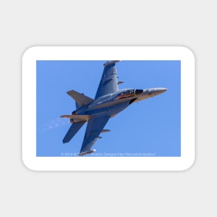 EA-18G Growler Afterburner Fly-By Magnet