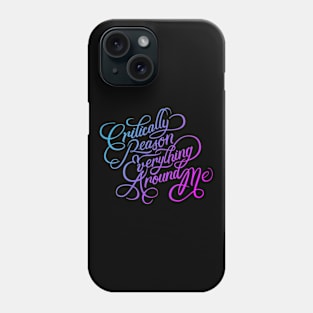 Critically Reason Everything Around Me (CREAM) Blue/Pink Phone Case