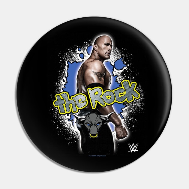 The Rock Standing Fierce Pin by Holman