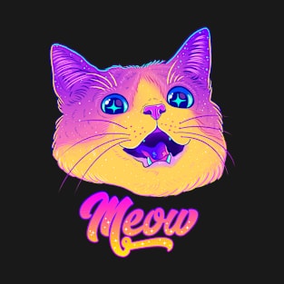 Colorful cat T-Shirt