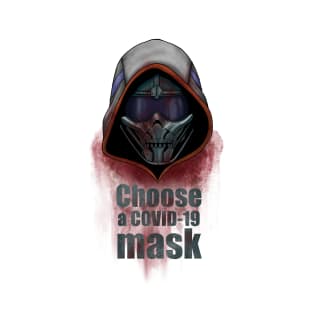 Choose a COVID-19 mask T-Shirt