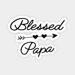 Papa - Blessed papa Magnet