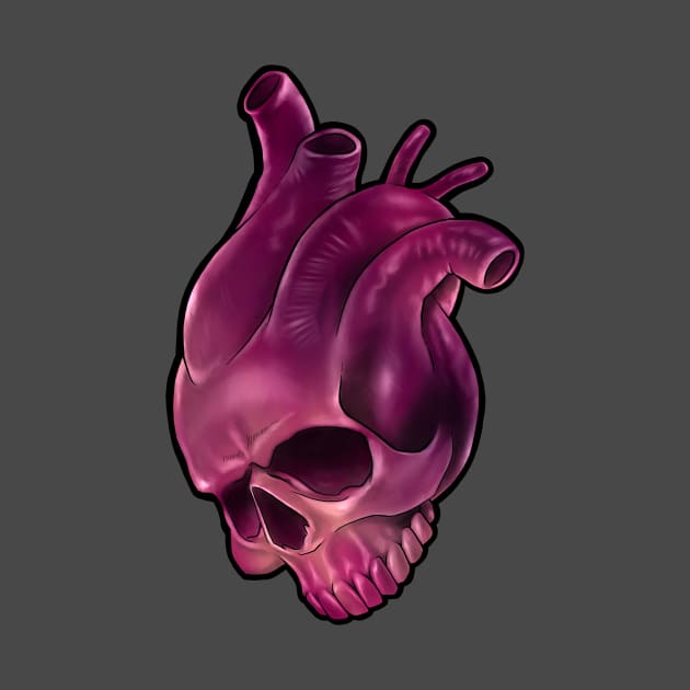 Heart Skull by jeffective