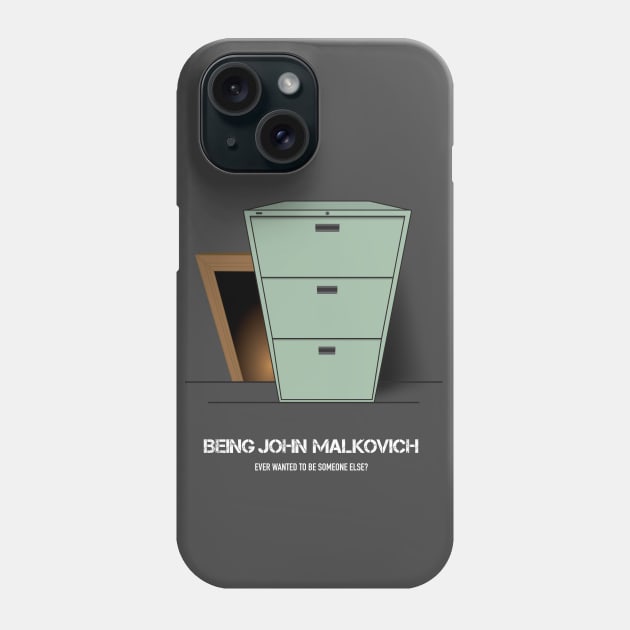 Being John Malkovich - Alternative Movie Poster Phone Case by MoviePosterBoy