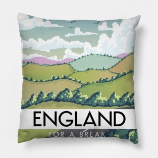 England - for a break Pillow