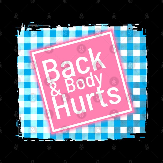 Back And Body Hurts - Vichy pattern by CoinDesk Podcast