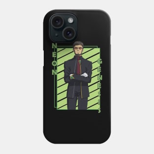 Gendo Ikari Neon Genesis Evangelion Shinseiki Evangerion Phone Case