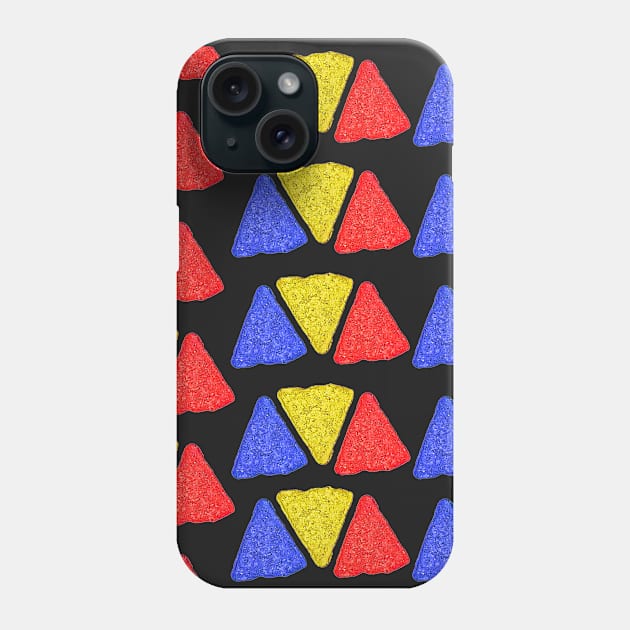 Nacho Average Cinco De Mayo Tortilla Chips Pattern Phone Case by BubbleMench