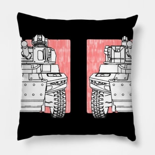 Jaguar EBRC 6X6 French Army Tank Pillow