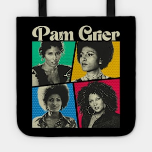 Pam Grier Comics White Tote