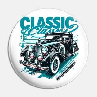 Classic Car Pin