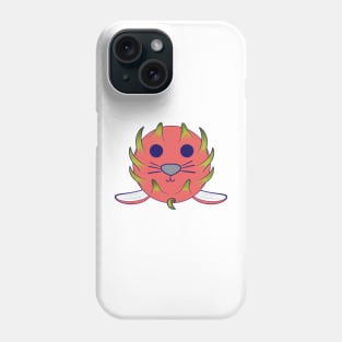 Kawaii Cute Dragonfruit Baby Seal Phone Case