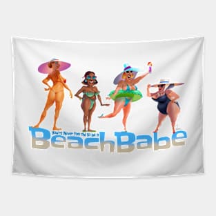 Beach Babes Tapestry