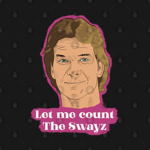 Patrick Swayze by @johnnehill