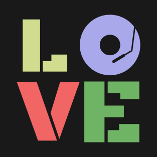 Love Symbol Turntable T-Shirt