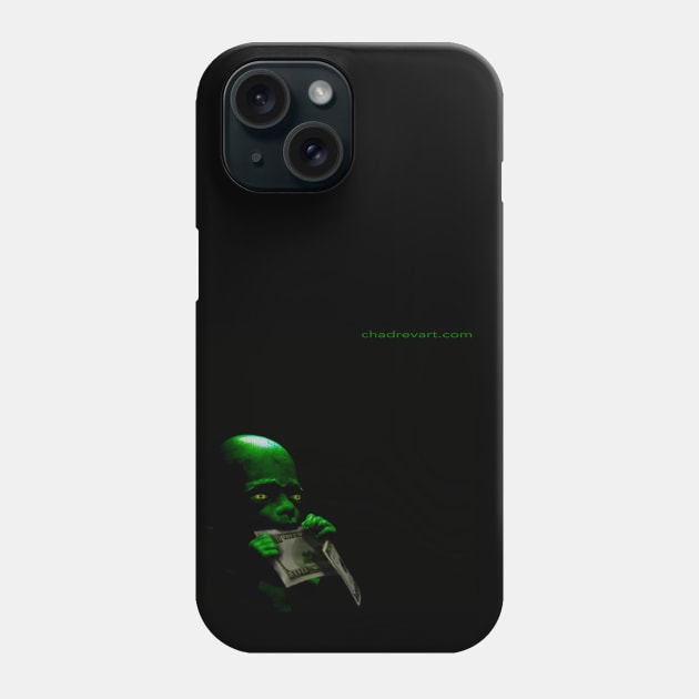 GREEDUS Phone Case by Chad Rev Art