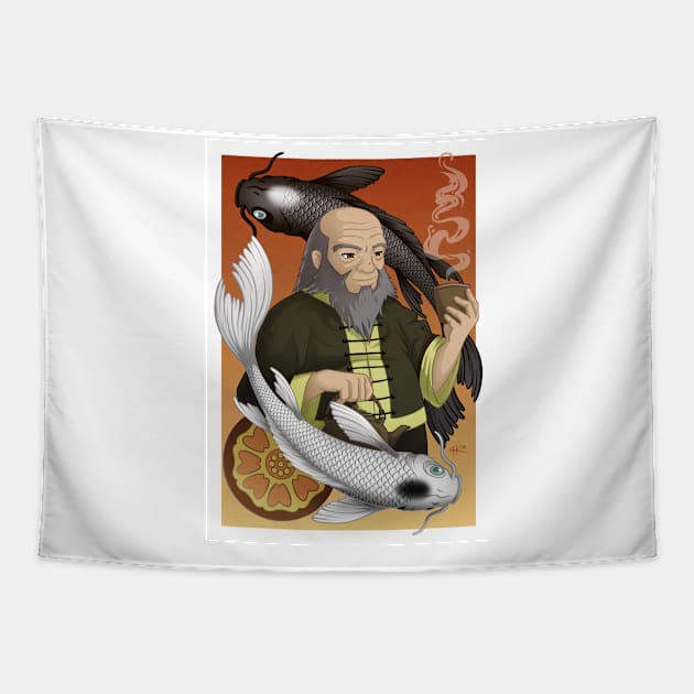 ATLA: Iroh Tapestry by tesseractdigital