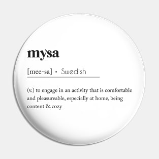 Mysa Definition Pin