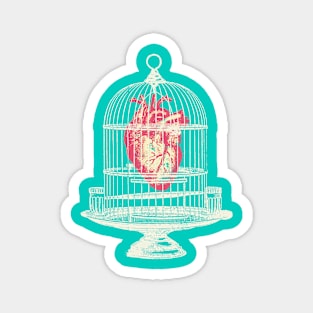 CAGED HEART Magnet