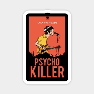 Talking Head Psycho Killers Magnet