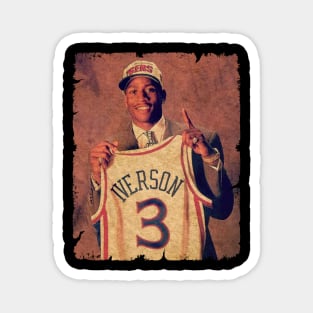 '96 draft!' Allen Iverson Magnet