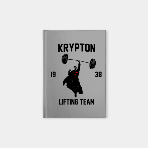 Krypton Lifting Team Krypton Notebook Teepublic Ультразвуковой скруббер для кожи anlan ultrasonic skin scrubber deep face cleaning machine peeling and lift. teepublic