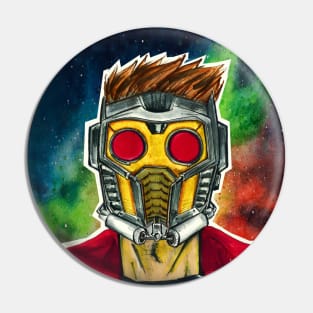 Peter Quill, the starlord in guardians of the galaxy Pin