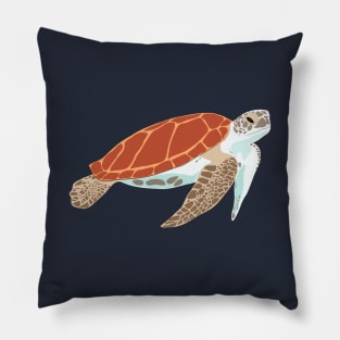 turtle illustration Pillow