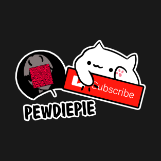 Subscribe To Pewdiepie T Shirts Teepublic - 