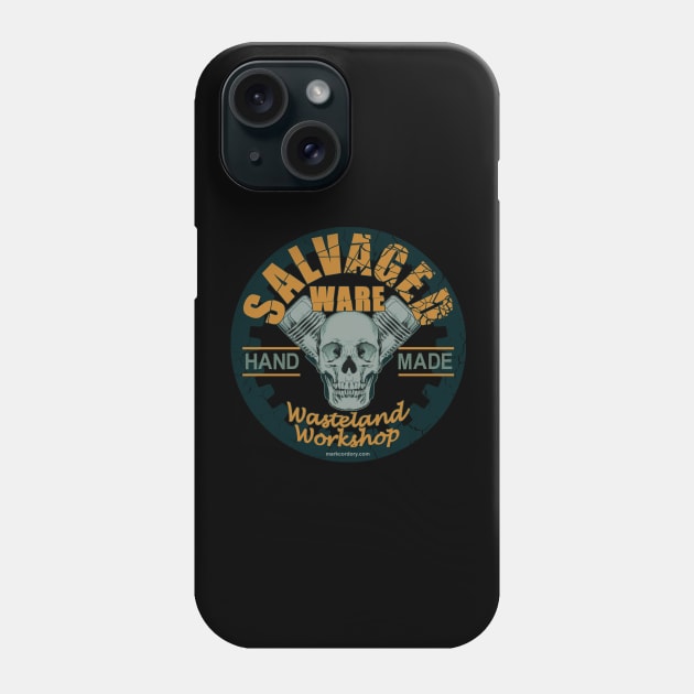 SALVAGED Ware Wasteland Workshop Phone Case by SALVAGED Ware