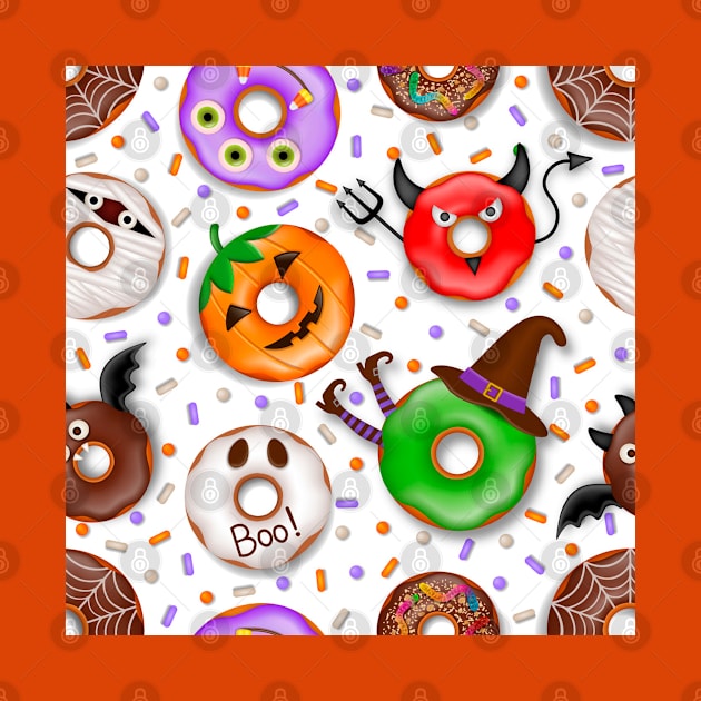 Halloween Donuts by igzine