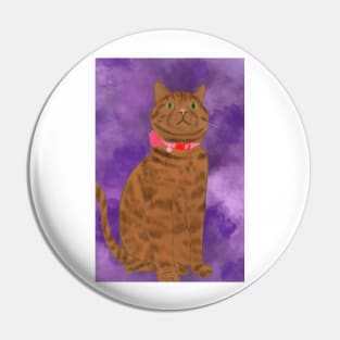 Goose the Cat Pin