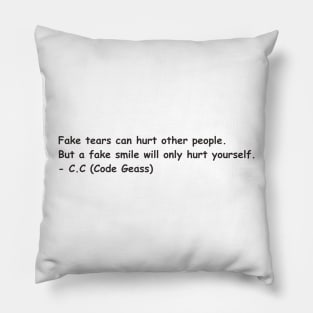 quotes anime Pillow