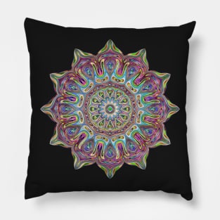 Psychedelic Flower Pillow