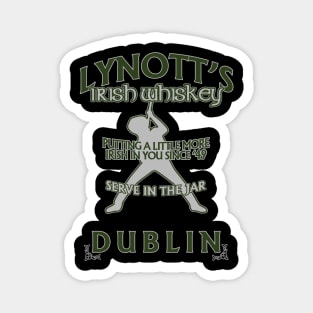 Phil Lynott Lynotts Irish Whiskey Thin Lizzy inspired Magnet