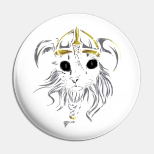 VIKINGO CAT Pin